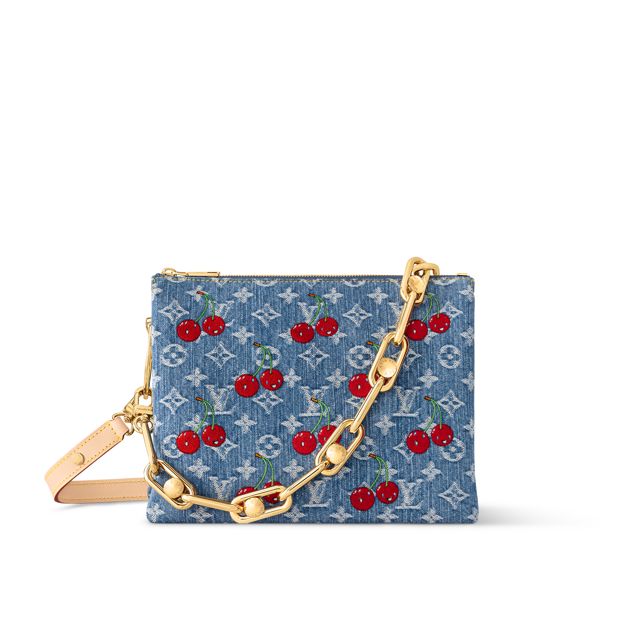 LV x TM Bolsa Coussin PM Monogram Denim - Bolsas Femininas | LOUIS